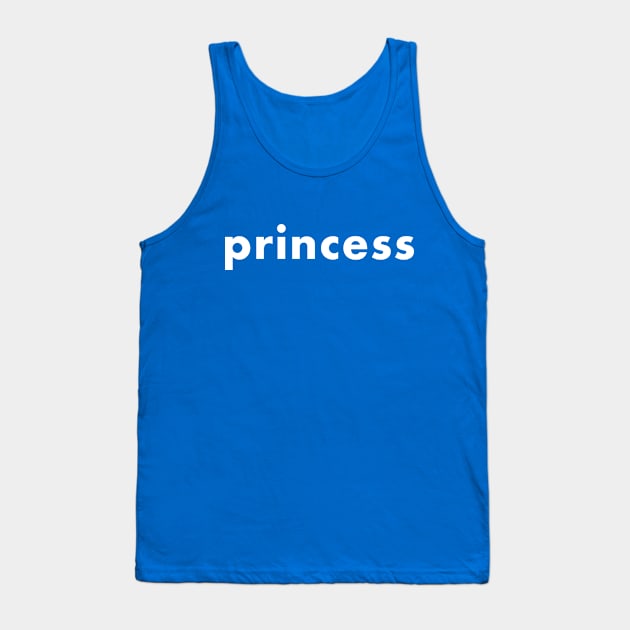 princess Tank Top by foxfalcon